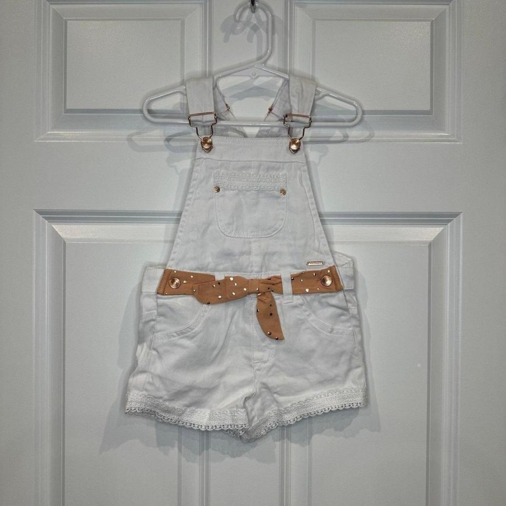 Tahari Girls Overall Shorts Size 4T